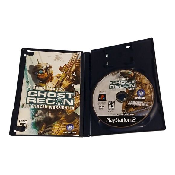 Tom Clancy’s Ghost Recon: Advanced Warfighter (Sony PlayStation 2, 2006) Game - Picture 3 of 4